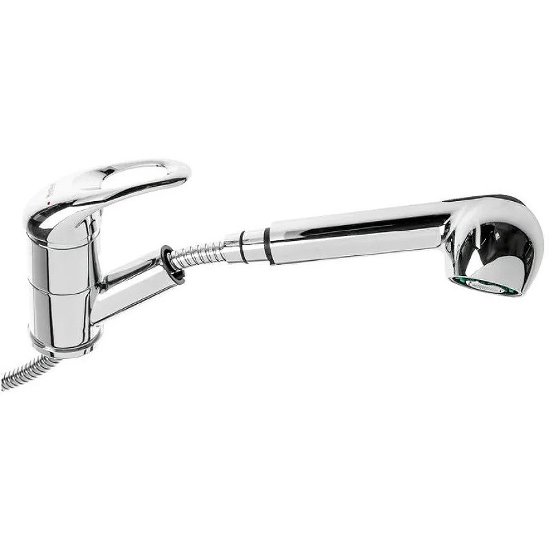 Приобрести haiba смеситель для кухни 239 мм с выдвижным изливом, хром hb-6003