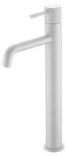 Boheme Смеситель для раковины высокий, Uno. Matt White 462-MW