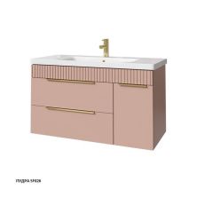 Caprigo Тумба с раковиной MONBAR 100 см, правая, пудра