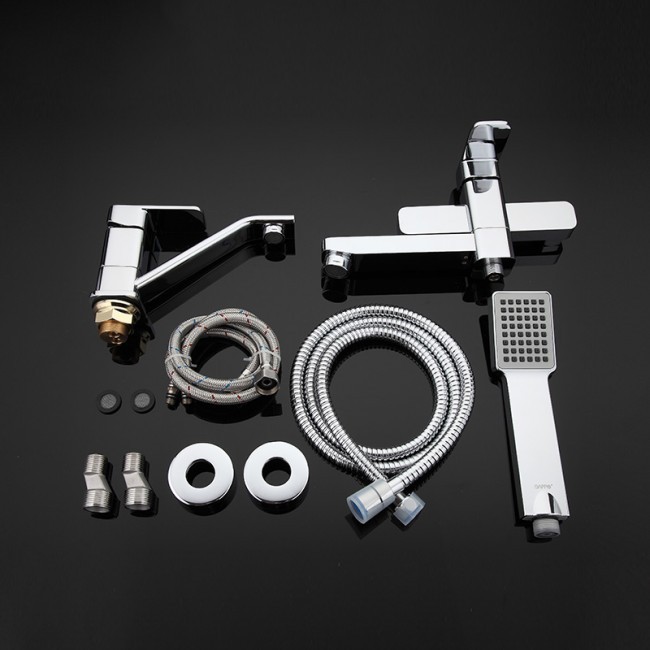 Приобрести gappo набор смесителей 3 в 1 g2898, хром 88964