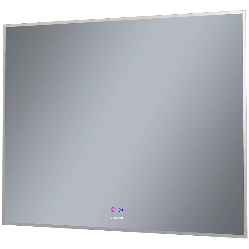 Приобрести grossman зеркало с подсветкой pragma норма 90х80 см, белое 189080