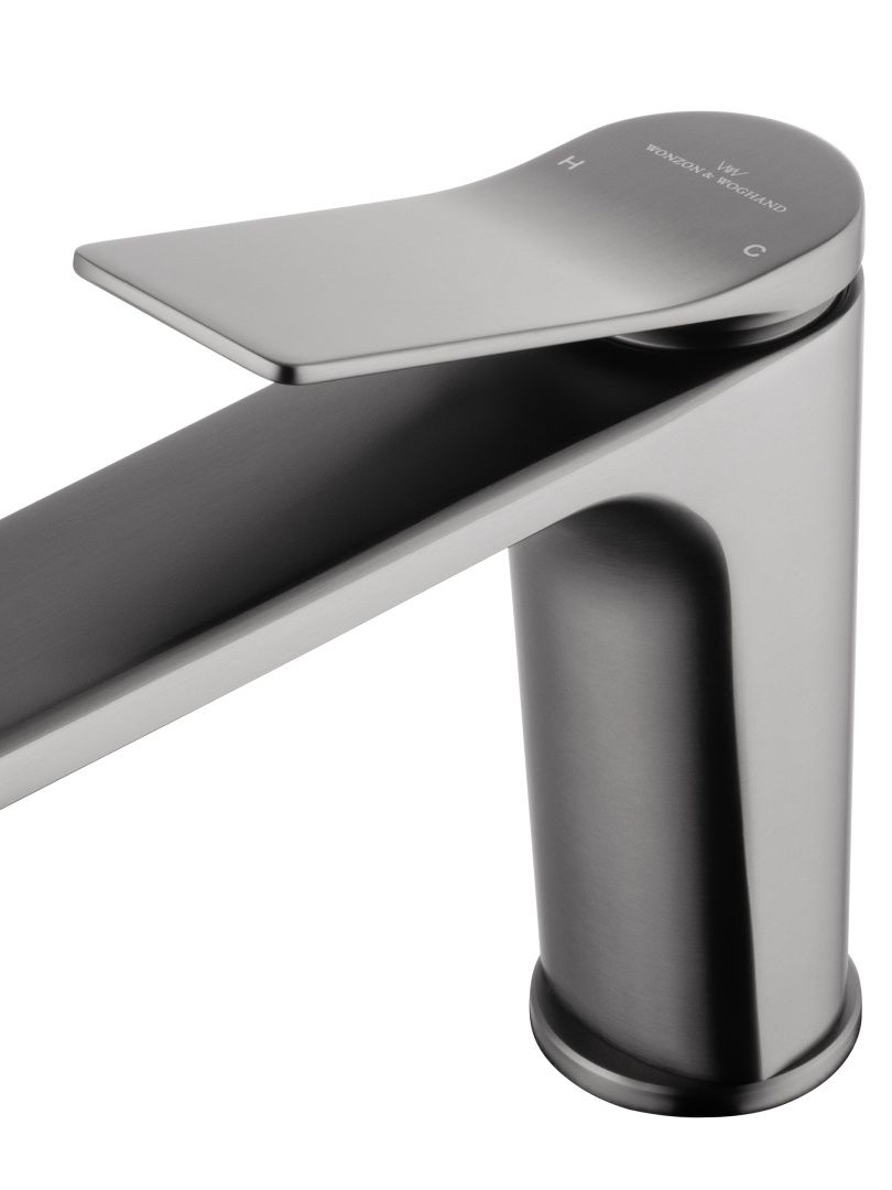 Приобрести смеситель для раковины wonzon & woghand, темный графит (ww-xh-012-bgg)