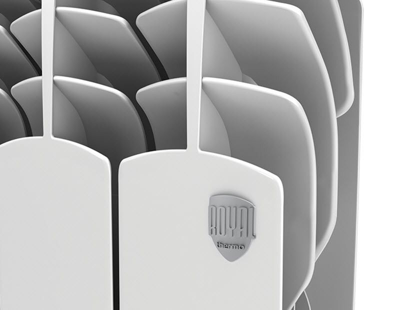 Приобрести royal thermo радиатор биметаллический vittoria 350 ( белый ) - 12 секц.