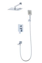 Душевая система встраиваемая WONZON & WOGHAND EDGE, Хром (WW-88939003-CR)