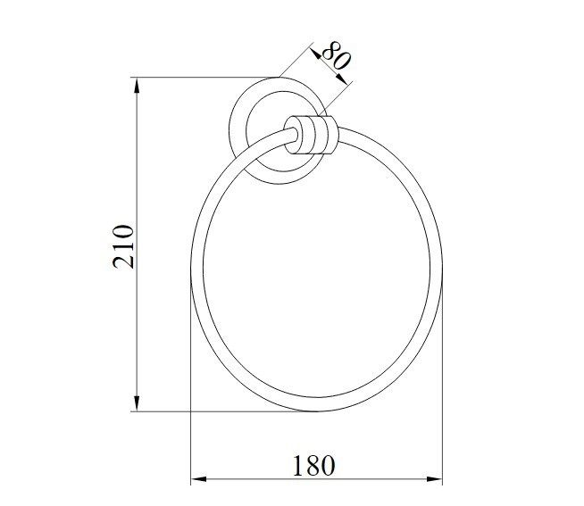 Приобрести boheme полотенцедержатель hermitage, золото 10354