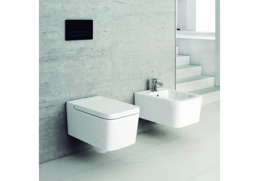 Приобрести биде подвесное roca inspira square 56 см, 7.3575.3.500.0