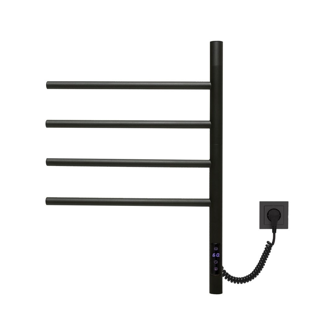 Приобрести vincea полотенцесушитель электеический 43х60 см, черный vtd-1s1cbe