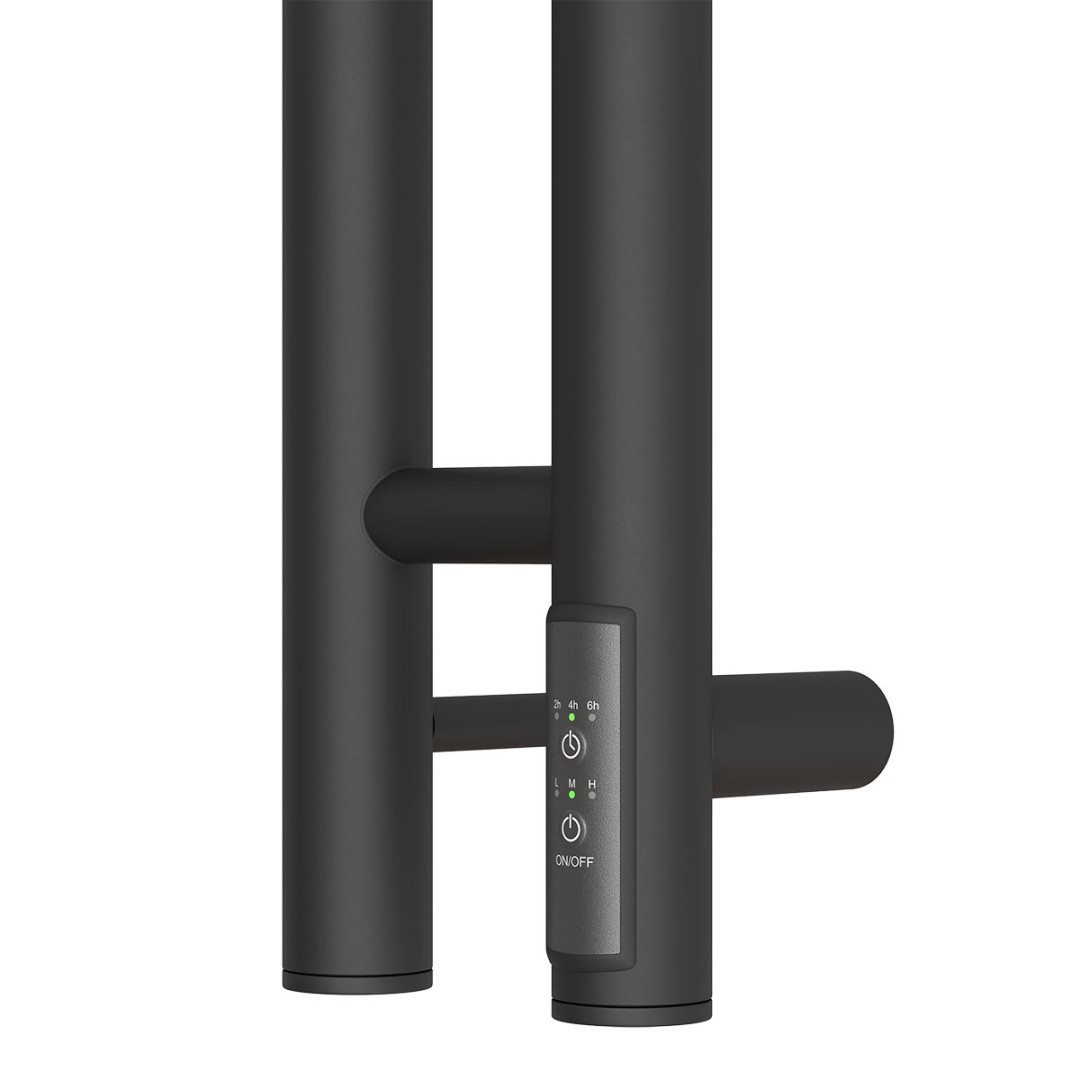 Приобрести полотенцесушитель электрический point 80x1200 деметра п3, черный pn12812b