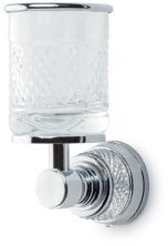 Boheme Стакан для зубных щеток Aura, хром\кристаллы 10244-CR