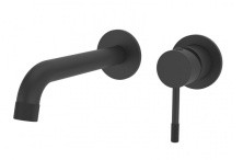 Смеситель для раковины настенный ViEiR Omodeo, черный V403513C
