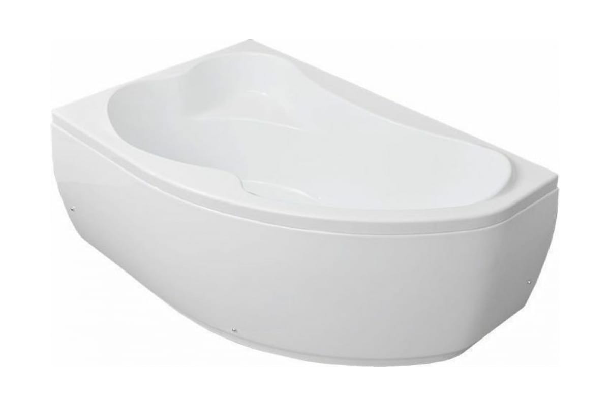 Приобрести aquanet акриловая ванна capri 160x100 см, белая, левая