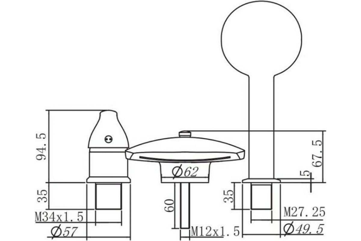 Приобрести aquanet смеситель на борт ванны practic 2 af111-63b