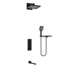 Vincea Встраиваемая душевая система Inspire с термостатом, черная матовая VSFW-433TI4RMB