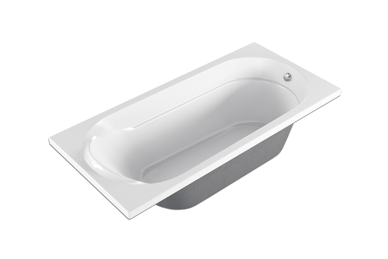Приобрести loranto ванна акриловая ottawa 150х70 см, белая