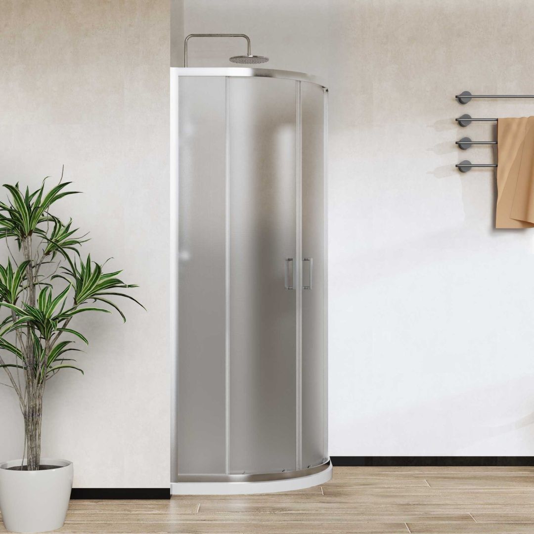 Приобрести vincea душевое ограждение city 80х80 см, текстурное, хром vsq-5ct800mt