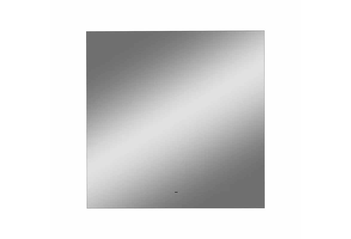 Приобрести continent зеркало с подсветкой trezhe 100х100 см, белое