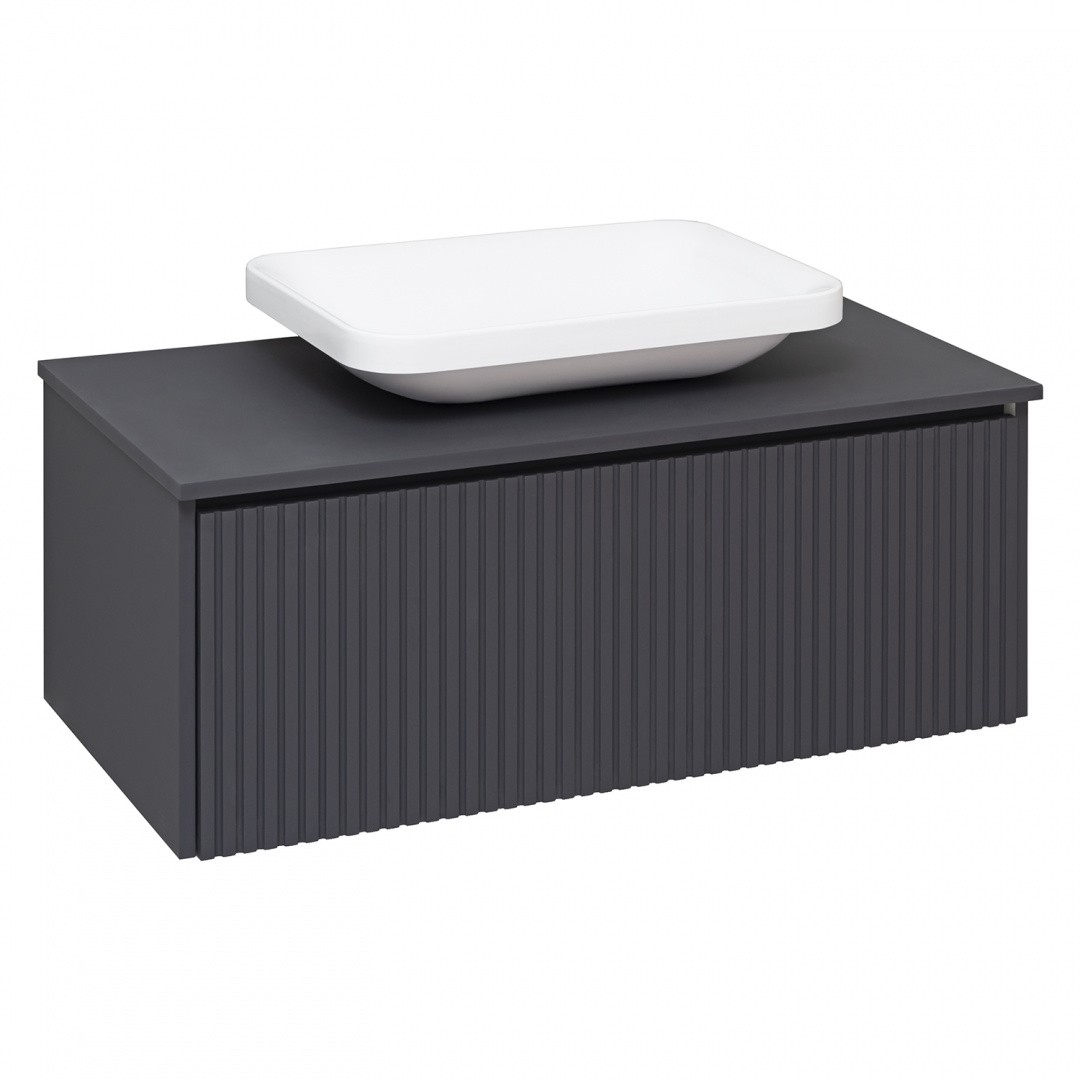 Приобрести aqua de marco тумба подвесная monaco 90см, графит