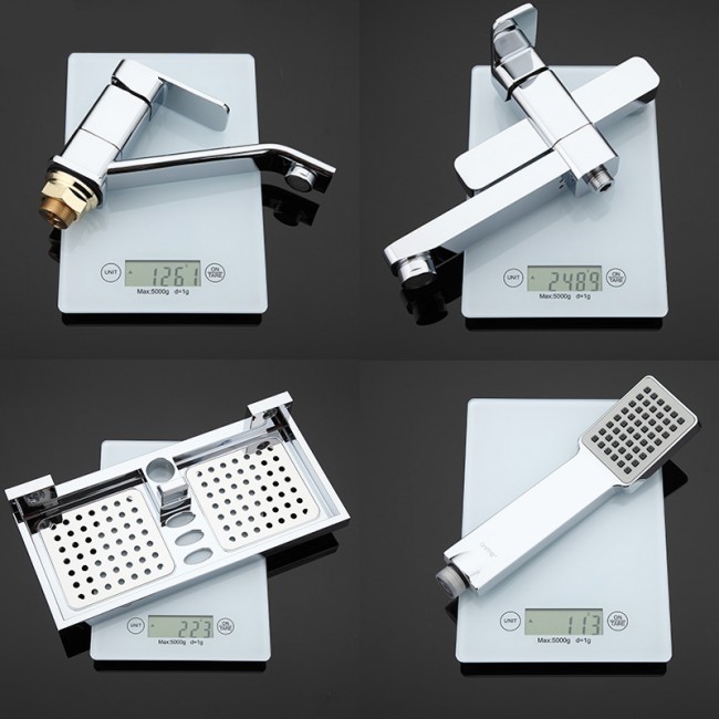 Приобрести gappo набор смесителей 3 в 1 g2898, хром 88964