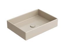 Hayzburg Накладная раковина чаша 51х37 см, капучино матовая HB-0034-50MC