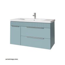 Caprigo Тумба с раковиной MONBAR 100 см, левая, антарктида