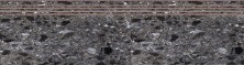 Ступень Kerranova Terrazzo 294х1200 мм, MR, темно серый