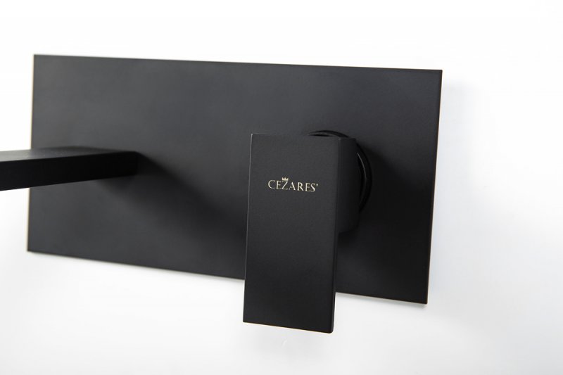 Приобрести cezares смеситель для раковины unika, скрытый монтаж, черный матовый unika-bli1-nop