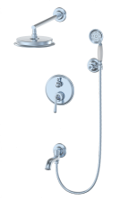 Душевая система встраиваемая WONZON & WOGHAND STEAM, Хром (WW-88939008-CR)