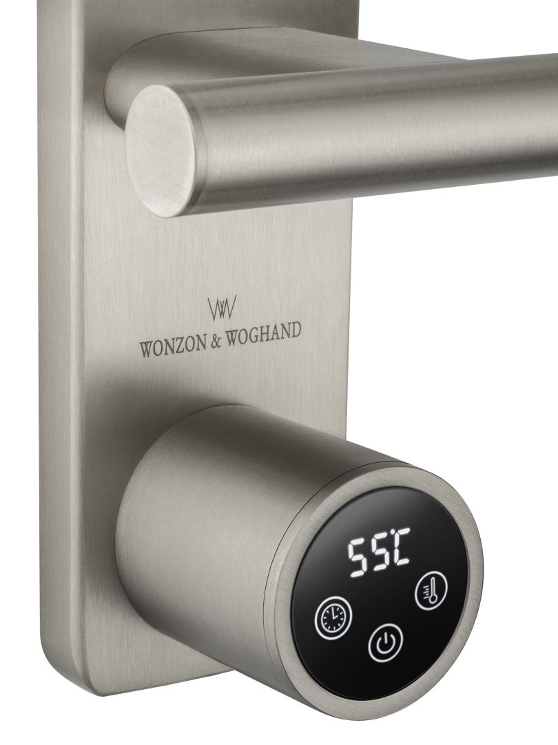 Приобрести полотенцесушитель электрический wonzon & woghand nürnberg, брашированный никель (ww-al349-bn)