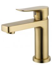 Смеситель для раковины WONZON & WOGHAND Blend, Брашированное золото (WW-A40222-BG)