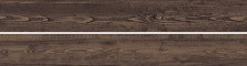 Плитка напольная Kerama Marazzi Гранд Вуд Коричневый темный обрезной 160х20