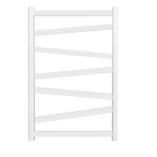 Полотенцесушитель водяной Point 500х800 Феникс П7, белый PN15158W