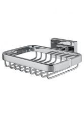 Мыльница с держателем WONZON & WOGHAND FLAT, Хром (WW-9724)