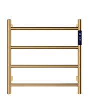 Полотенцесушитель электрический WONZON & WOGHAND BONN, Брашированное золото (WW-AL404-BG)