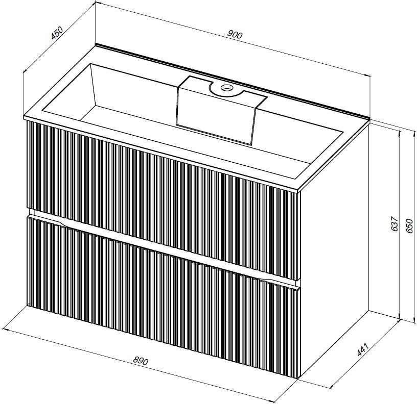 Приобрести aquanet тумба с раковиной джейн 90 см, маренго