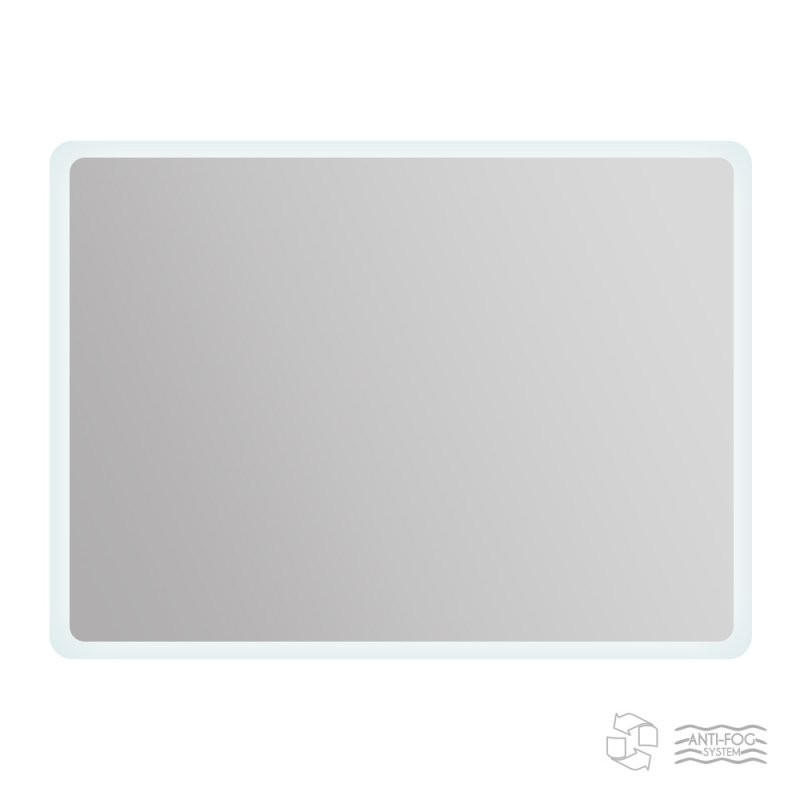 Приобрести cezares зеркало 95х70см, led подсветка, система от запотевания anti-fog 44993