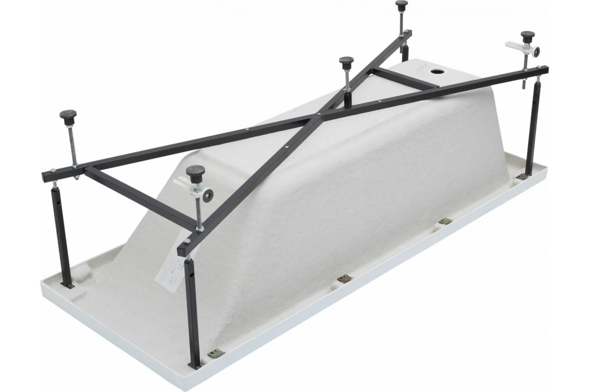 Приобрести aquanet акриловая ванна bright 180x70 см, белая