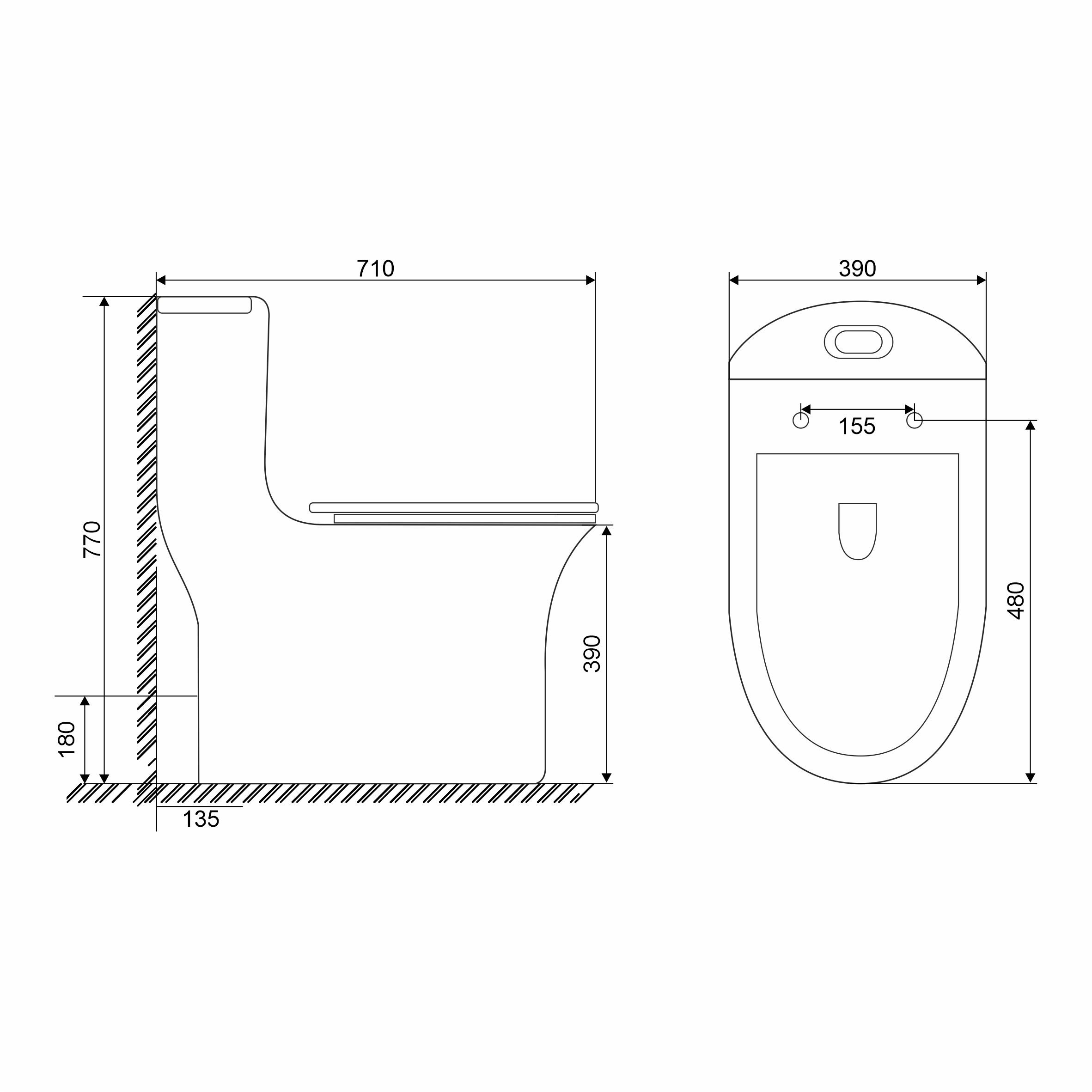 Приобрести sole унитаз моноблок frime, безободковый с сиденьем дюропласт, микролифт ут000082405