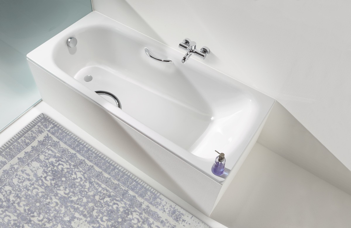 Приобрести ванна стальная kaldewei saniform plus star 180x80 см, 133700010001 alpine white