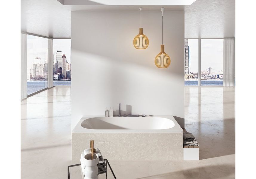 Приобрести акриловая ванна ravak city slim 180x80 см c921300000