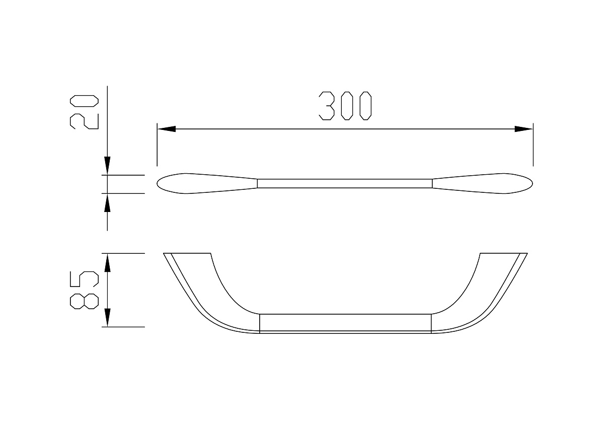 Приобрести cezares полотенцедержатель liner, хром liner-th02-01