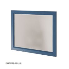 Caprigo Зеркало JARDIN 100 см, синее, эмаль