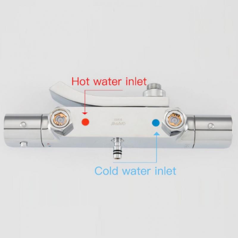 Приобрести gappo душевая система g2407-40 с термостатом, хром 30037