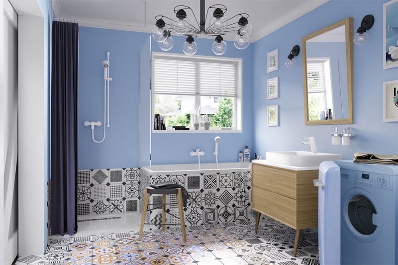 Приобрести kludi pure&easy однорычажный смеситель для ванны и душа, арт. 376819165