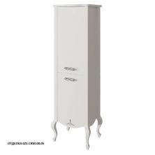 Caprigo Пенал BOURGET 50 см, белый, эмаль