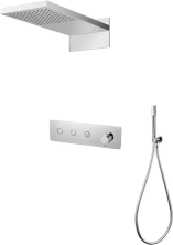 Boheme Душевая система Fusion, встраиваемая, хром 130-CR