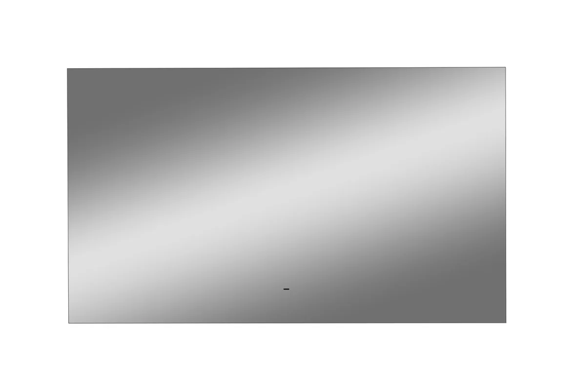 Приобрести continent зеркало с подсветкой trezhe 120х70 см, белое