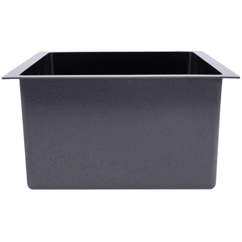 Приобрести gerhans кухонная мойка 44х44 см, под столешницу, графит