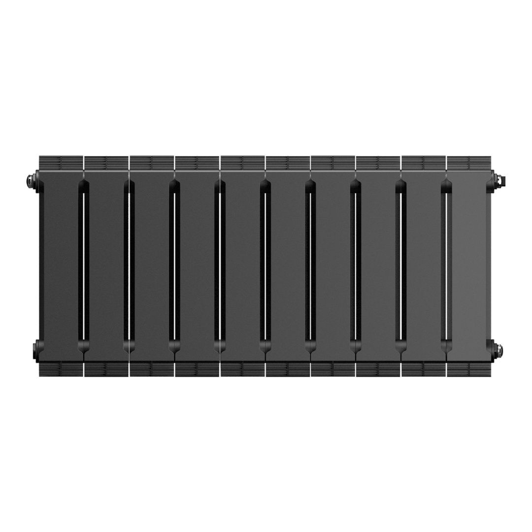 Приобрести royal thermo радиатор биметаллический pianoforte 300 /noir sable ( черный графит ) - 10 секц.