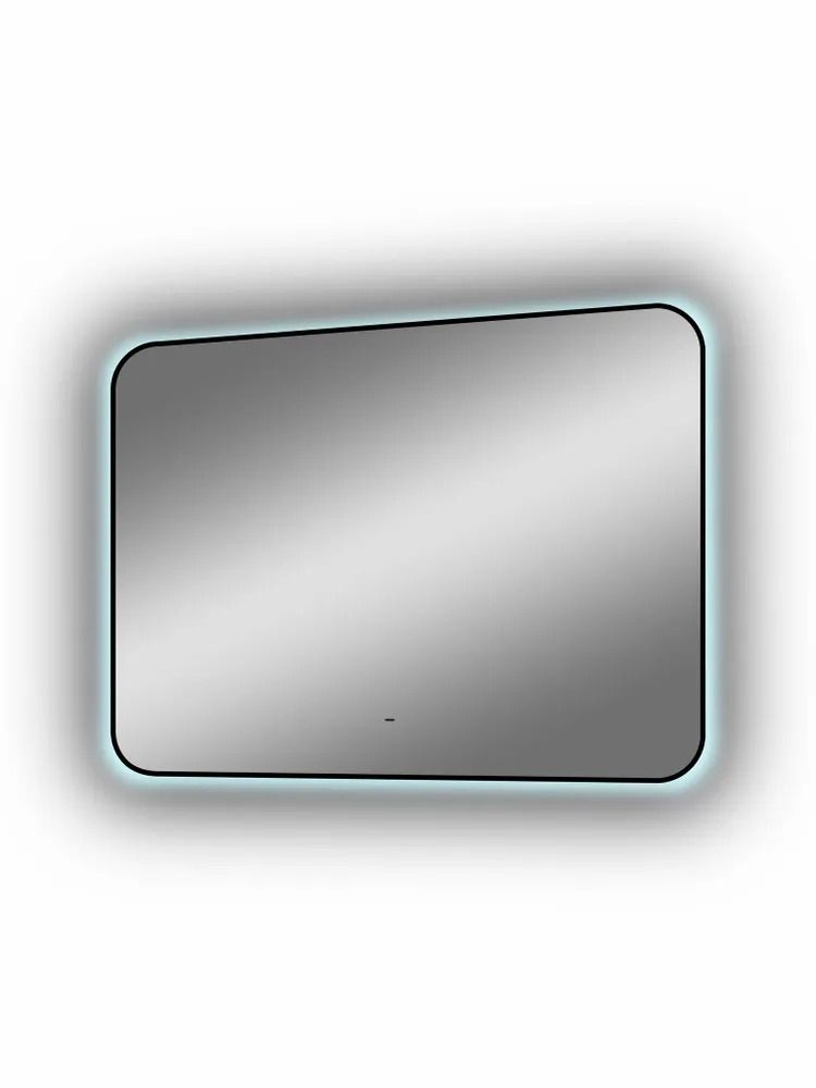 Приобрести continent зеркало с подсветкой torry 80х70 см, бесконтактный включатель, черное
