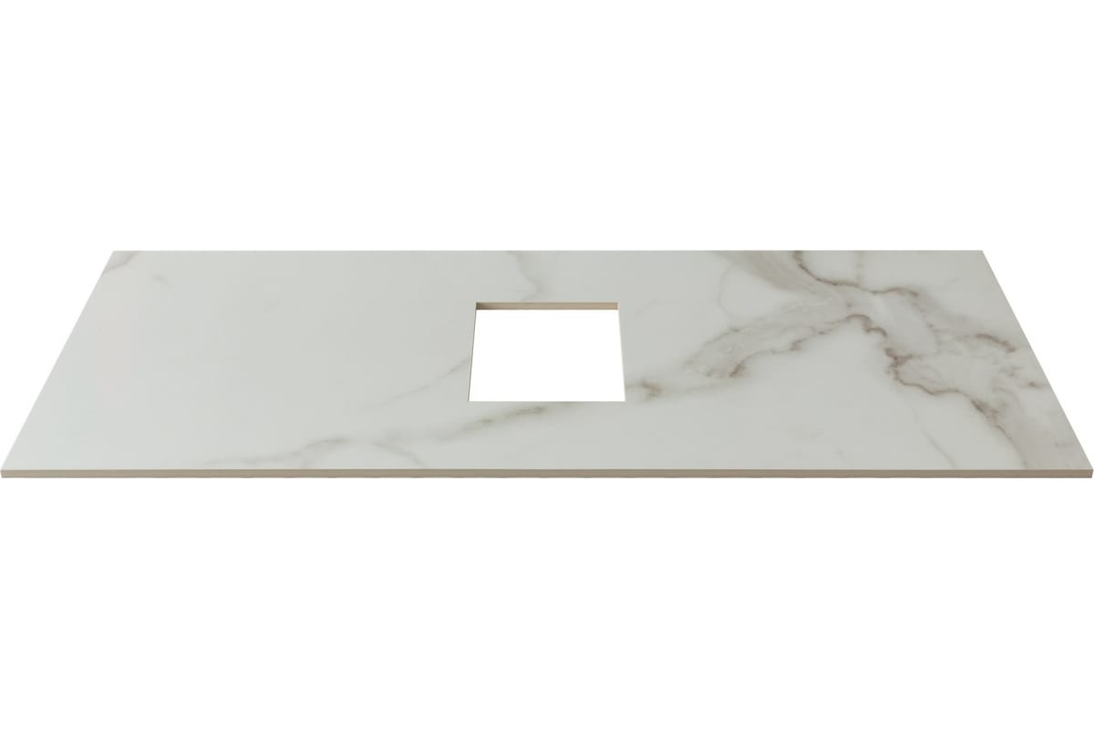 Приобрести aquanet столешница nova lite 100 см, мрамор